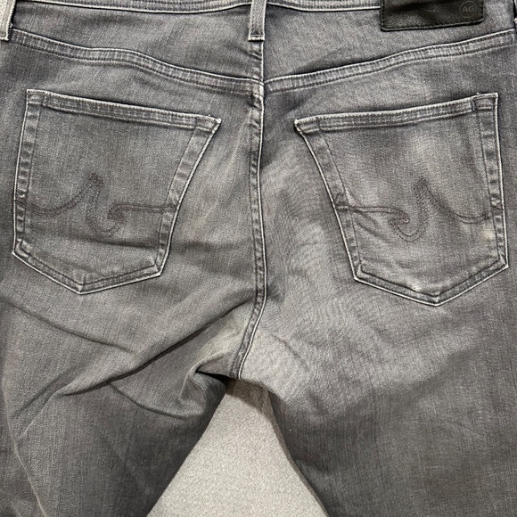 AG Everett Men's Grey Jeans Size 33 - Picture 5 of 14
